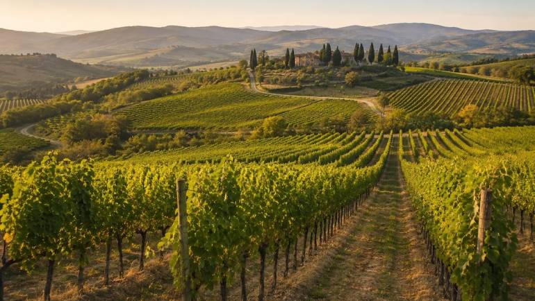 Vendemmia nel Chianti